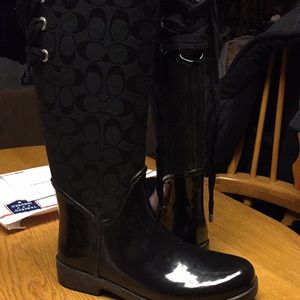 Coach Rainboots